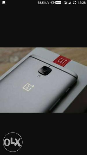 OnePlus 3T 64GB Rom and 6GB RaM. Condition like