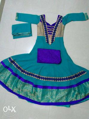 Only one time used Anarkali dress