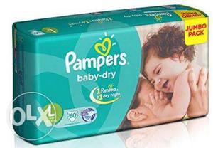 Pampers Diapers Large (pack of  kgs