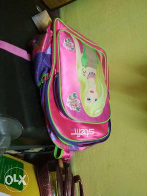 Pink And Purple Backpack