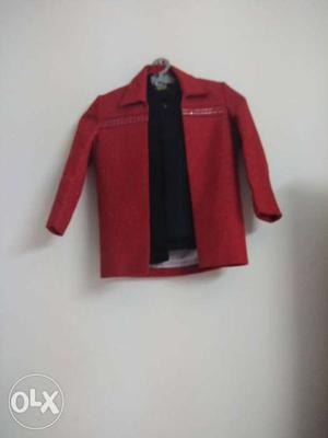Red Blazer Jacket