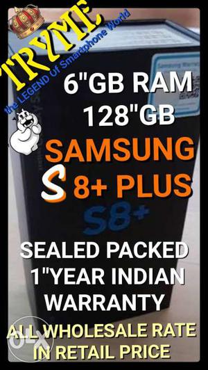 SEALED PACKED 6Gb Ram 128Gb S8+ Plus Samsung Galaxy