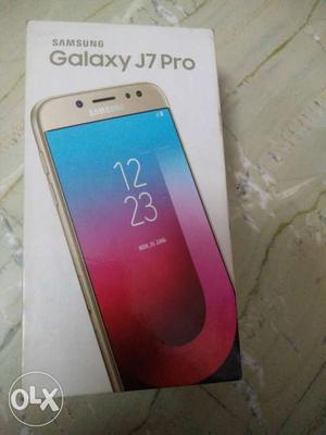 Samsung J7 pro blacksubh Only 4 days of usage All