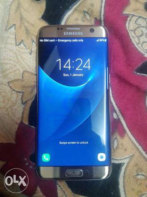 Samsung S7 edge Golden color Box available 32 gb