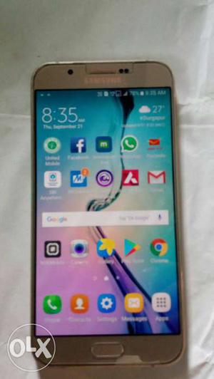 Samsung galaxy A8 18month old in good condition