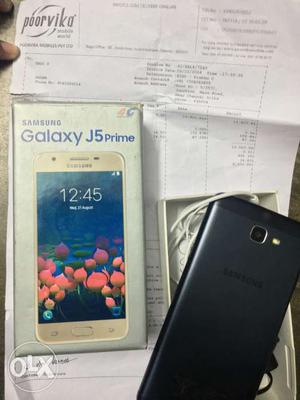 Samsung j5 prime 2 months warranty left bill full