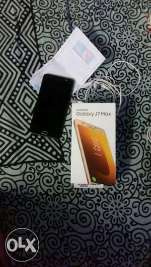 Samsung j7 max sealed box is in very good