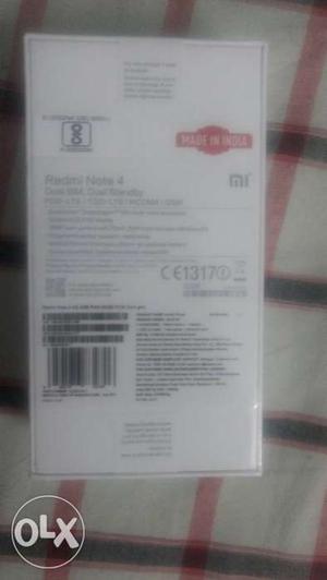 Seal packed phone,with Bill and all authentication