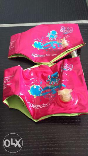 Sparingly used Speedo armbands 2-6 years, new price Rs 