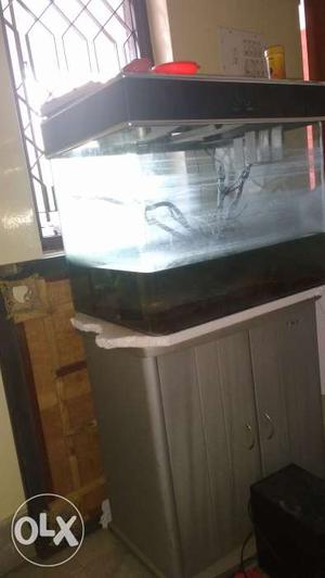 Sunsun moulded aquarium for sale with top motor