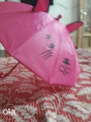 Toddler's Pink Umbrella