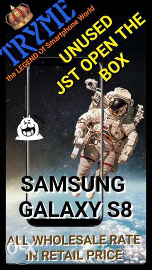 UNUSED Jst Open the Box S8 Samsung Galaxy Dual Sim