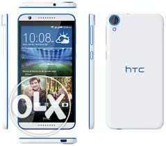 White color good working HTC 820 with headphones.