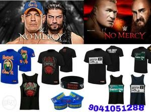 Wwe T-shirts special edition Rs.350Per Pcs..