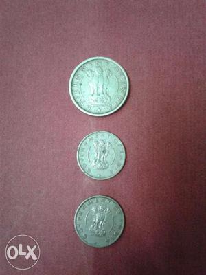 2 coins of 1/4 year  and 1 coin of 1/2 year