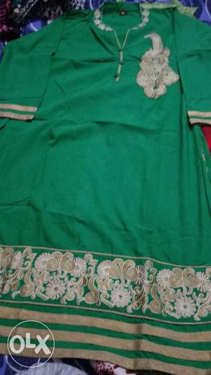 2 new Cotton kurties one is printed