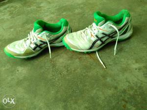 Asics gel half spikes shoes 8 number use only 6