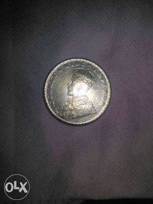 British India King George V "" One Rupee