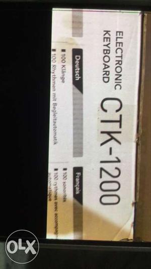 CTK- Electronic Keyboard Box