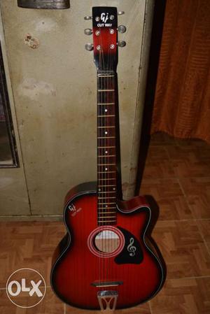 Cutway Guitar In Fully "New Condition" Only 2 months old.