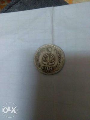 Delhi Silver-colored Coin