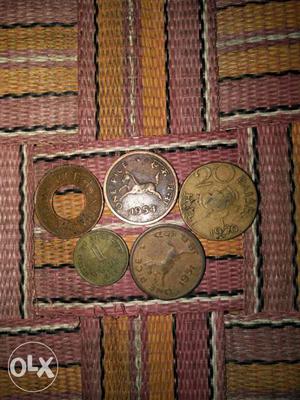Five Round Coins