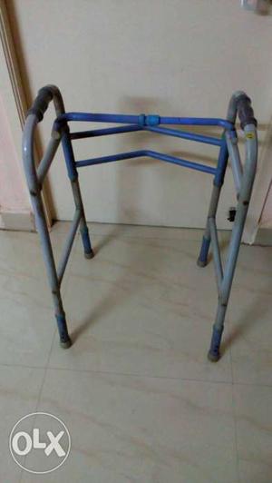Gray And Blue Walking Frame