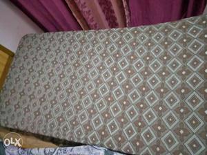 Gray And Brown mattress in very good condition..just 8