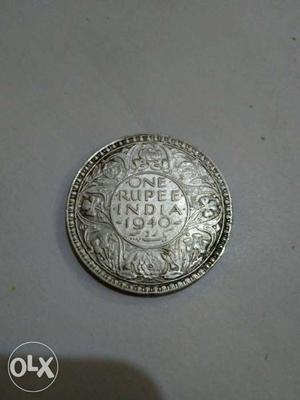 Heritage British One Rupee India  Coin