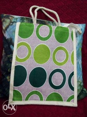 Jute bags. 3 colors & designs available.