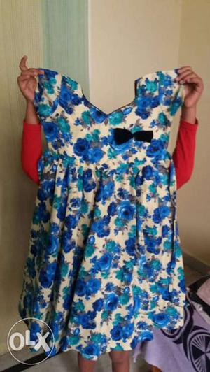Newly stiched frock for girls for age 7yrs to