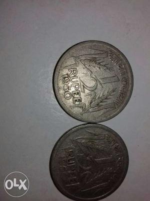 Specialist coin of half rupees