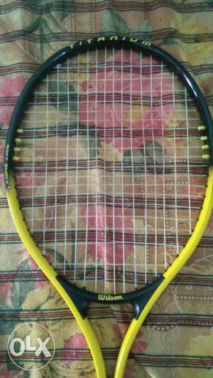 Tennis racket Wilson used about 2 to 3 times.. u