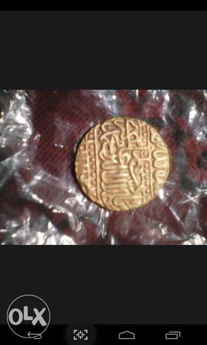 This is a old gold coin,wt-gm,avove 400years