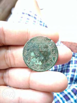1anna coin, date is there