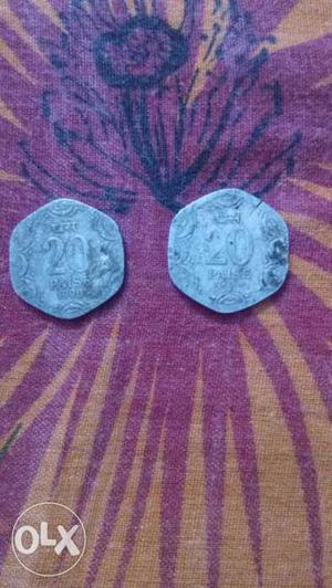 20 Pisa silver coins
