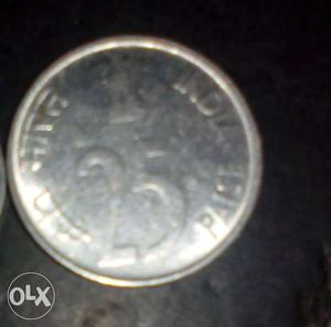 25 Indian Paise Coinj