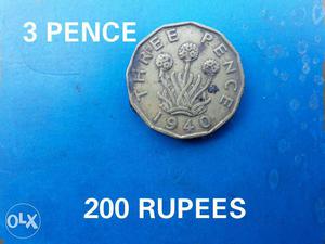 3 Pence Coin