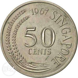 50 Singapore Cents