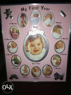 Beautiful baby frame for showpiece or gifts