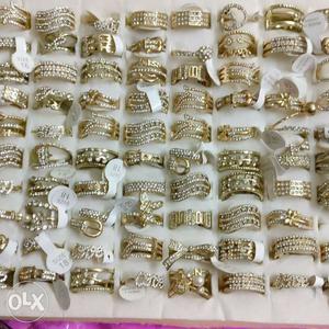 Beautiful rings price 120 Rs each
