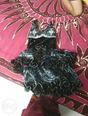 Black frock in excellent condition