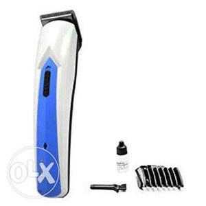 Blue And White Electric Hair Clipper