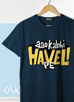 Blue Havel Printed Crew-neck T-shirt