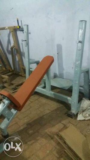 Brown And Grey Bench Press