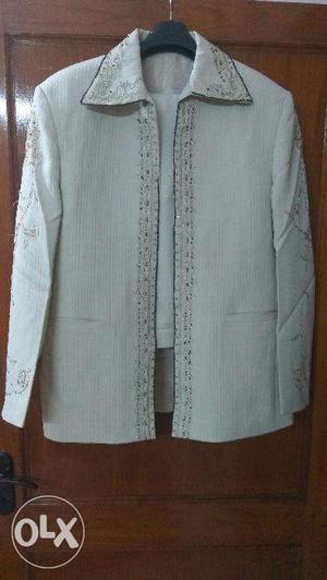 Designer Coat with Pant in excellent condition.