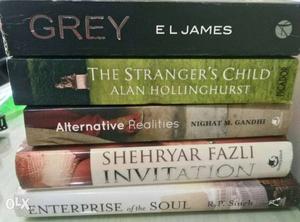 Five Novel Books