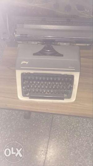 Godrej Typewriter. Unused. Excellent condition