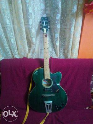 Godson semi electric guitar with carry bag and