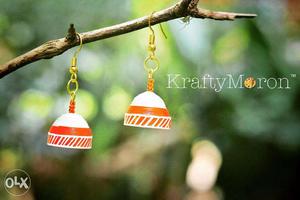 Handmade Earrings by KraftyMoron!